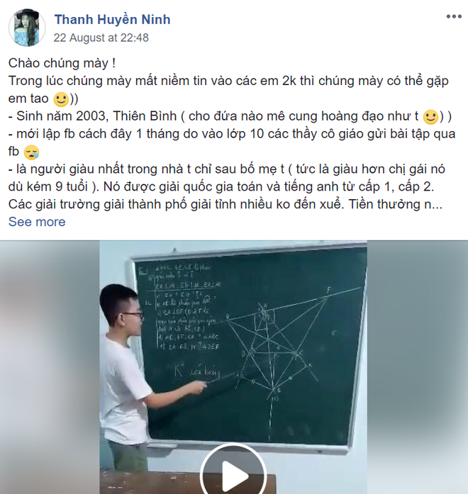 Em trai nhà người ta: Mới lớp 10 đã có tiền gửi tiết kiệm, góp tiền cho mẹ mua ô tô, thương yêu chị hết phần người khác - Ảnh 1.