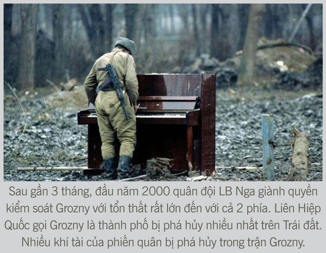 [Photo Story] Chiến tranh Chechnya lần thứ hai - Quân đội Nga đại phá hỏa ngục Grozny - Ảnh 8.