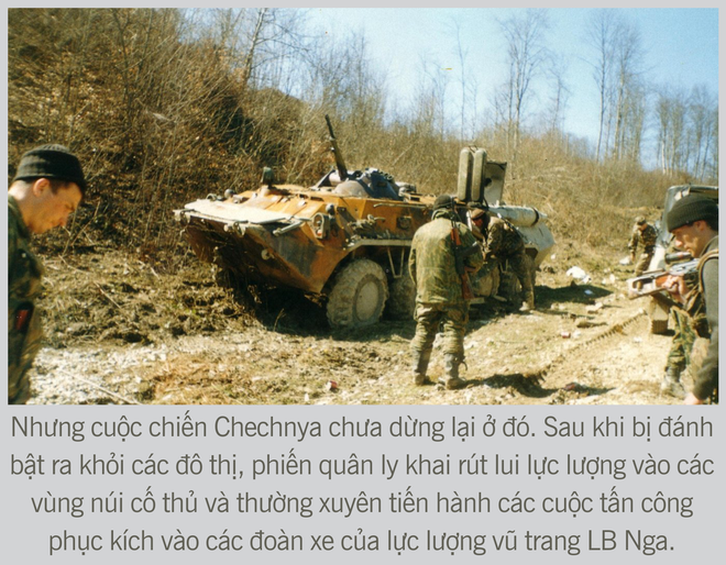 [Photo Story] Chiến tranh Chechnya lần thứ hai - Quân đội Nga đại phá hỏa ngục Grozny - Ảnh 10.
