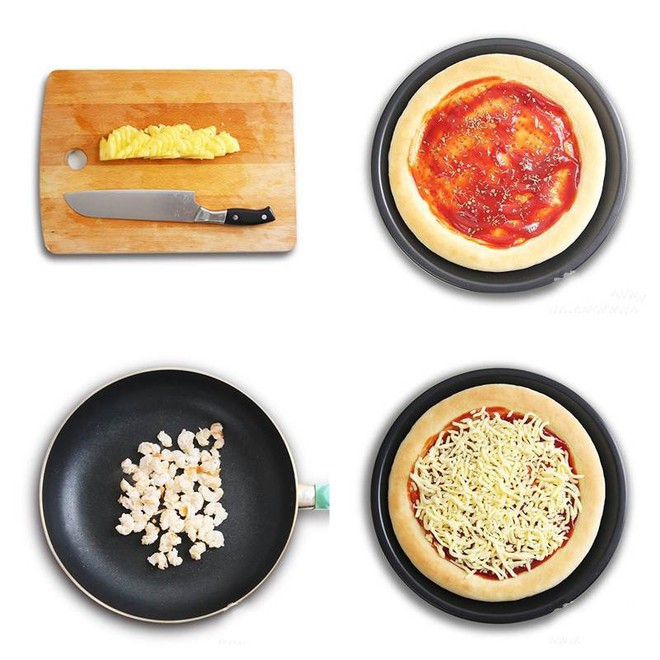 Với nguyên liệu dễ tìm, hãy làm ngay pizza hoàn hảo cho bữa sáng - Ảnh 3.