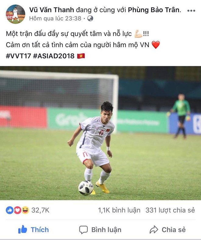 Đăng status đẳng cấp như Văn Thanh, 1 dòng cảm xúc nhưng phải chỉnh sửa đến 9 lần - Ảnh 2.