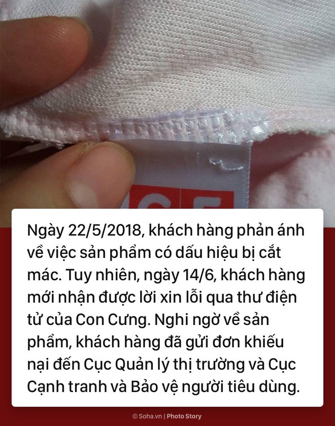 [Photo Story] Toàn cảnh vụ lùm xùm về sản phẩm của Con Cưng - Ảnh 2.