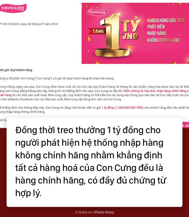 [Photo Story] Toàn cảnh vụ lùm xùm về sản phẩm của Con Cưng - Ảnh 6.