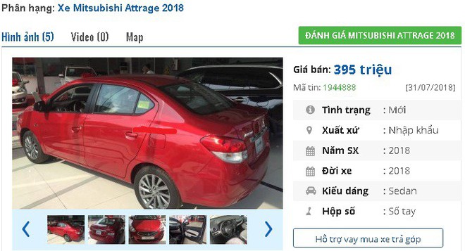 Giảm giá mạnh đón tháng cô hồn, chiếc ô tô này của Mitsubishi rơi về mốc 300 triệu - Ảnh 1.