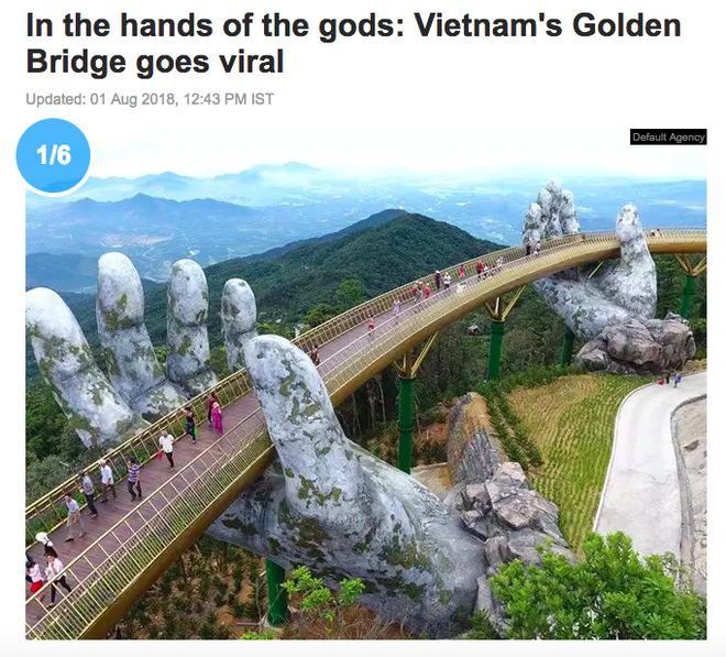 Cầu Vàng ở Đà Nẵng vẫn đang là từ khoá hot nhất trên các trang tin lẫn mạng xã hội quốc tế - Ảnh 12.