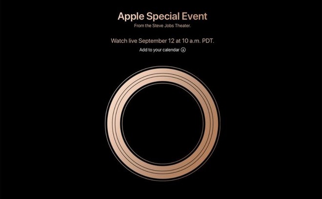 Chính thức: 3 chiếc iPhone mới sẽ được Apple trình làng vào ngày 12/9 - Ảnh 1.