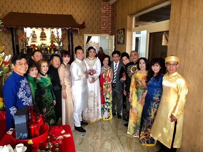 NSND Hồng Vân - Tuấn Anh xúc động tổ chức lễ cưới cho con gái tại Việt Nam - Ảnh 9.
