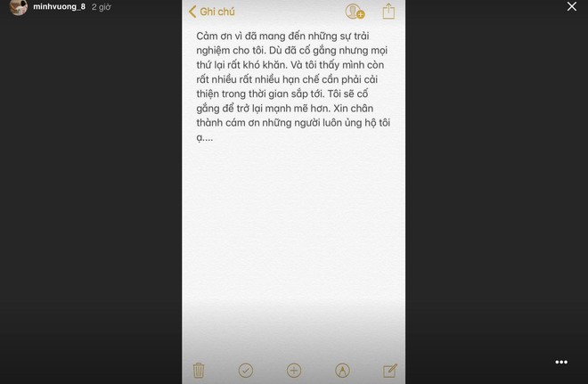 Gửi tặng Minh Vương - Mong ngày bạn trở lại - Ảnh 1.