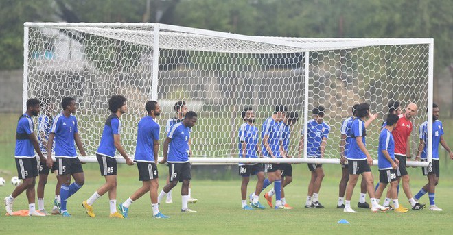 U23 UAE tập kỹ penalty, tự tin giành tấm HCĐ tại ASIAD - Ảnh 1.