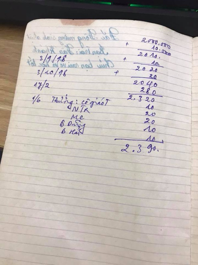 Cô vợ bất ngờ với cuốn sổ ghi chép tiền lì xì siêu tỉ mỉ của chồng từ 20 năm trước được mẹ chồng bàn giao - Ảnh 4.