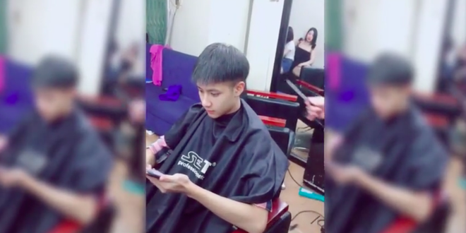 Đòi cắt tóc theo phong cách Hàn Quốc, thanh niên đẹp trai nhận cái kết không thể thốn hơn - Ảnh 1.