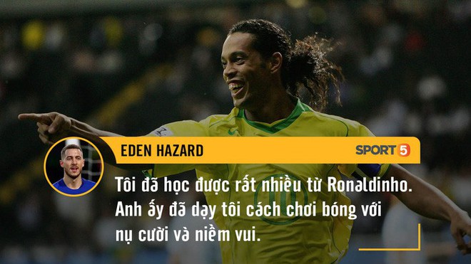 Bạn có biết những cầu thủ giỏi nhất thế giới nói gì về Ronaldinho - Ảnh 7.