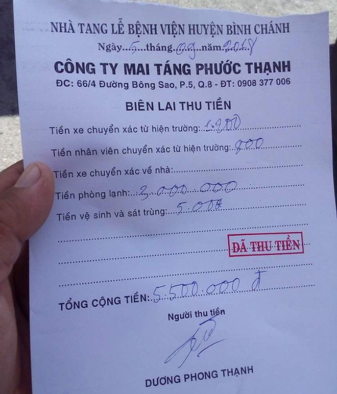 Nhà xác bệnh viện thu tiền cao ngất - Ảnh 2.