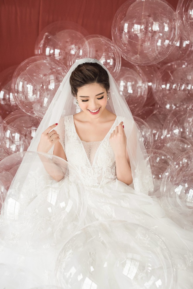 Hoa hậu Phan Hoàng Thu làm cô dâu lộng lẫy - Ảnh 10.
