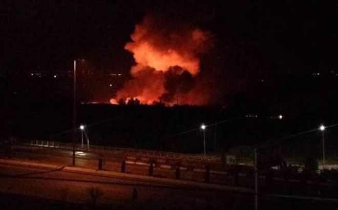 NÓNG: Bị tấn công tên lửa, trời Damascus rực lửa - 1 tổ hợp S-200 Syria mất sức chiến đấu