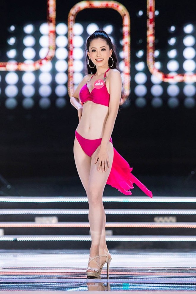 Cận cảnh vẻ nóng bỏng của top 3 Hoa hậu Việt Nam 2018 với bikini - Ảnh 9.