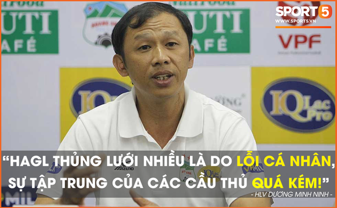 HLV trưởng HAGL chỉ trích hàng thủ sau trận thua Hà Nội FC - Ảnh 1.
