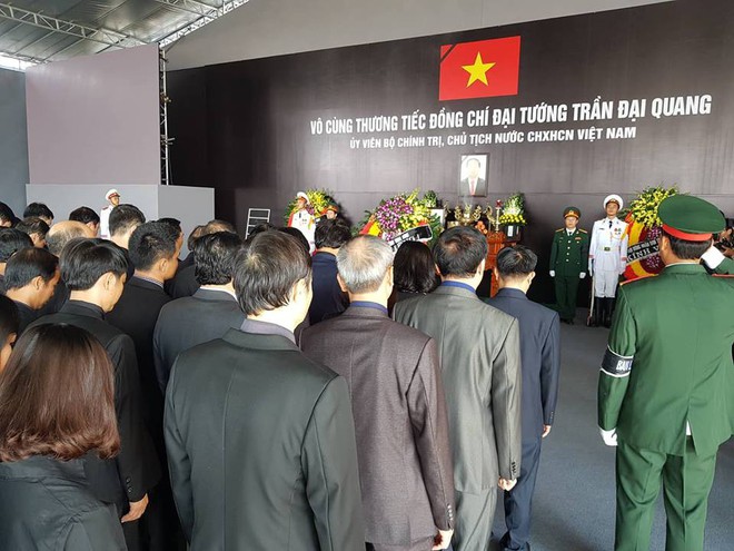 Hình ảnh lễ viếng Chủ tịch nước Trần Đại Quang tại quê nhà - Ảnh 1.