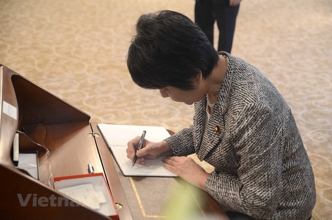 Hình ảnh Lễ viếng Chủ tịch nước Trần Đại Quang tại Nhật Bản - Ảnh 5.