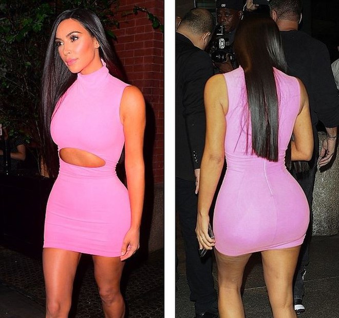 Kim Kardashian khoe dáng ‘đồng hồ cát’ trứ danh ở New York   - Ảnh 4.