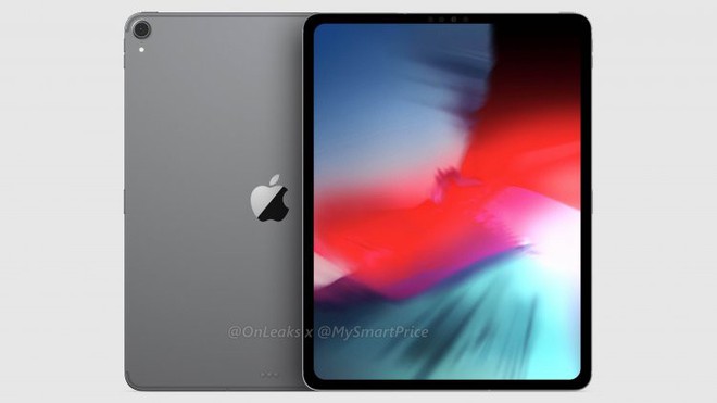 iPad Pro mới lộ diện đầy chân thực với màn hình không tai thỏ, thiết kế bộ khung mới - Ảnh 1.