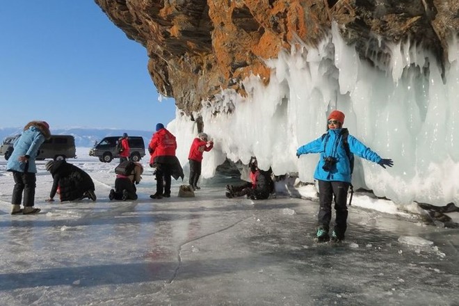 Ảnh: Vẻ đẹp mát lạnh, trong vắt của hồ Baikal ở Siberia (Nga) - Ảnh 14.