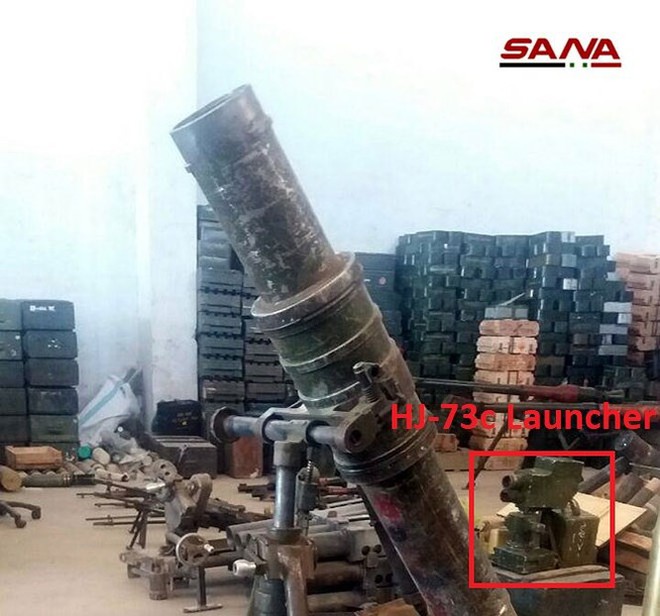 Quân đội Syria phát hiện kho vũ khí phương Tây của phe thánh chiến ở Qunetra - Ảnh 3.