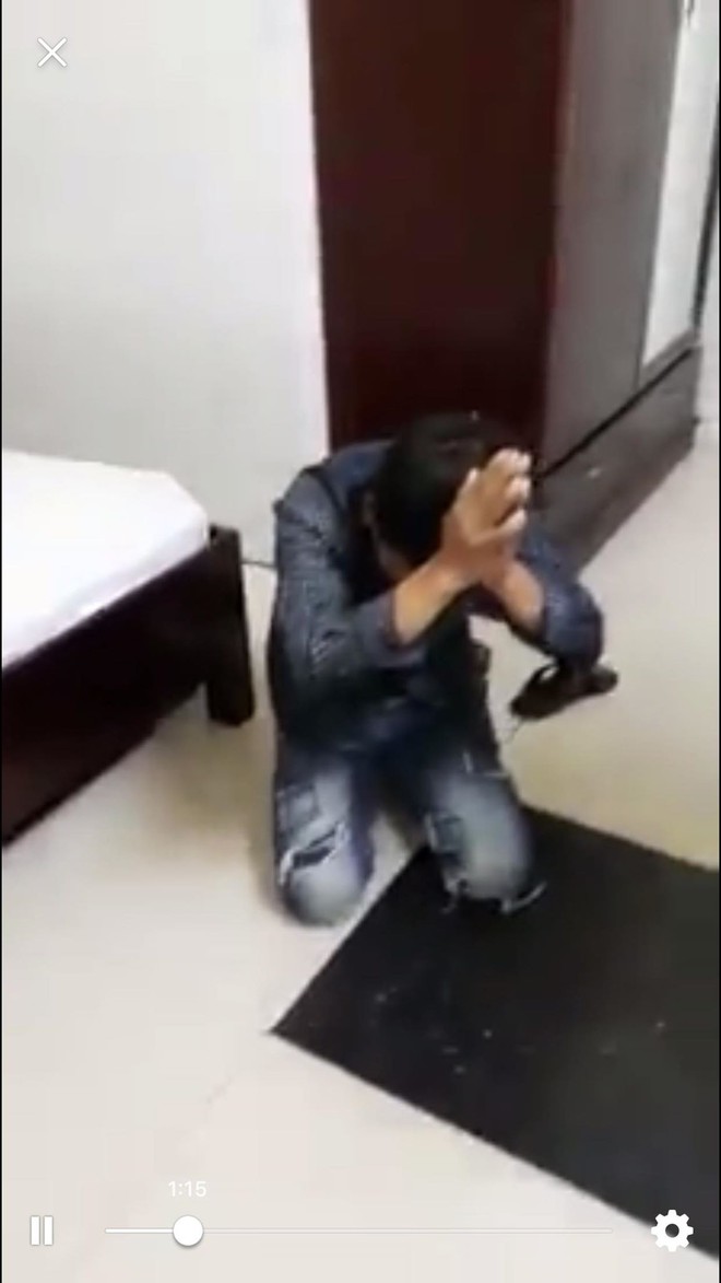 Nhắn tin gạ gẫm phụ nữ có chồng đi nhà nghỉ, nam thanh niên bị đánh bầm dập ngay tại phòng - Ảnh 1.