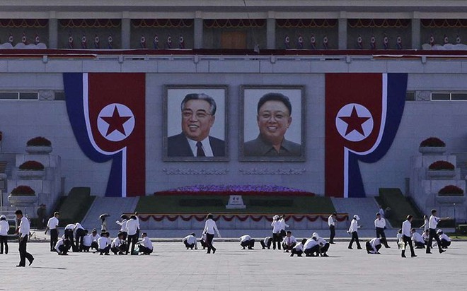 Ảnh: Triều Tiên chuẩn bị cho lễ kỷ niệm 70 năm Quốc khánh - Ảnh 1.