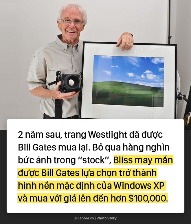 Câu chuyện trái ngang đằng sau 2 hình nền huyền thoại của Windows XP - Ảnh 4.