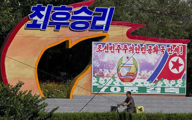 Ảnh: Triều Tiên chuẩn bị cho lễ kỷ niệm 70 năm Quốc khánh - Ảnh 8.