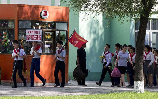 Ảnh: Triều Tiên chuẩn bị cho lễ kỷ niệm 70 năm Quốc khánh - Ảnh 9.