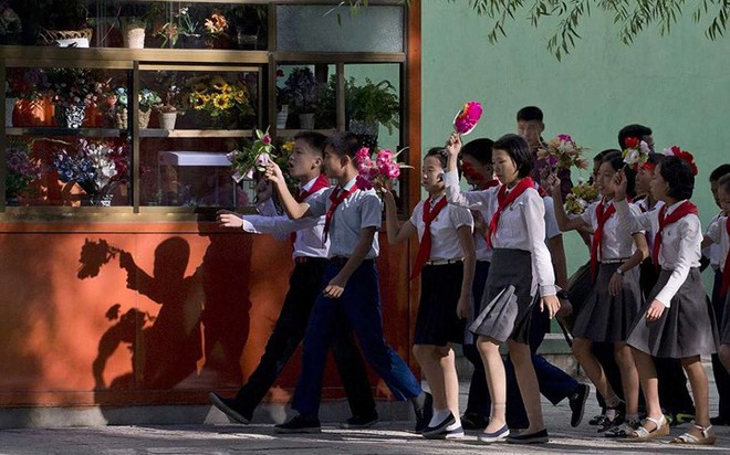 Ảnh: Triều Tiên chuẩn bị cho lễ kỷ niệm 70 năm Quốc khánh - Ảnh 10.