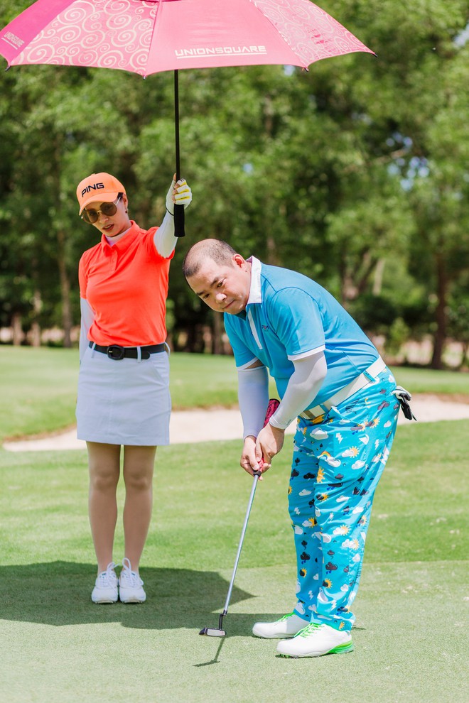 Loạt sao Việt nổi tiếng tham gia chơi golf để làm từ thiện - Ảnh 12.
