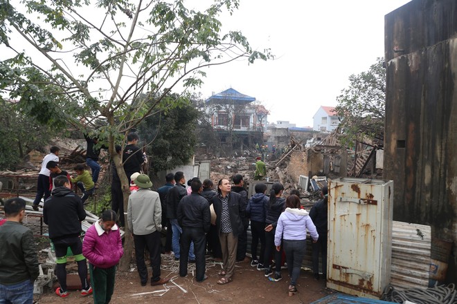 Hiện trường vụ nổ ở Bắc Ninh được phong tỏa như thế nào? - Ảnh 1.