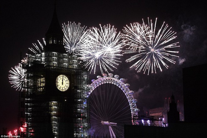 Vũ điệu ánh sáng ở Anh: 10.000 quả pháo hoa thêu dệt tuyệt tác trời đêm London - Ảnh 1.