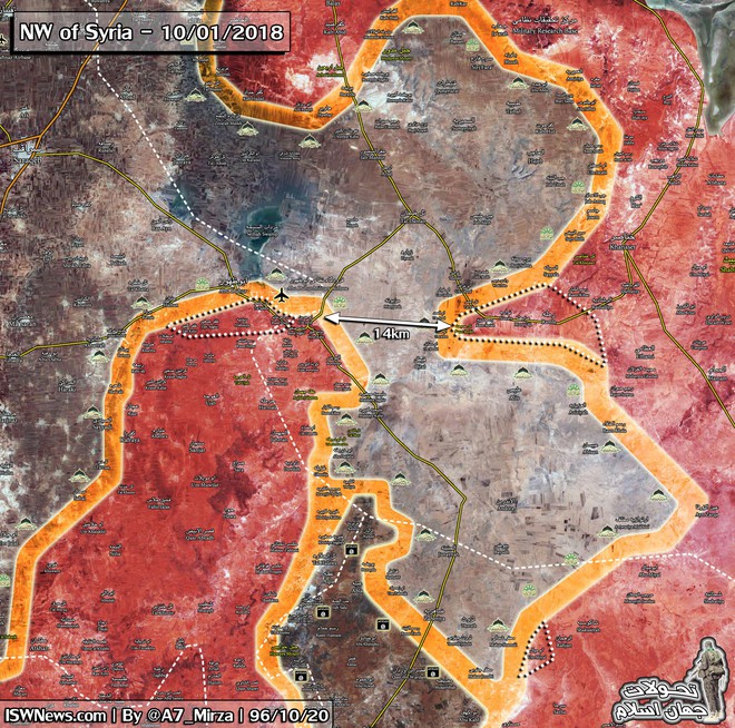 NÓNG: QĐ Syria phát lệnh tổng tiến công sào huyệt Abu Duhur - Đòn đánh dồn dập cuối cùng - Ảnh 1.