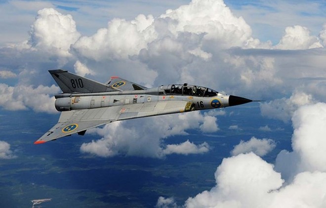 Saab 35 Draken: “Rồng sắt” đáng sợ của Không quân Thụy Điển - Ảnh 3.