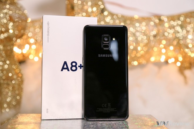 Mở hộp và trên tay Samsung Galaxy A8+ (2018): Mở khóa khuôn mặt, selfie xóa phông - Ảnh 20.