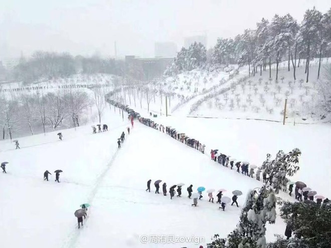 Việt Nam đón giá rét, Trung Quốc cũng gồng mình trước thời tiết lạnh kỷ lục trong lịch sử nước này - Ảnh 6.