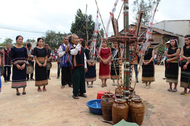 Đặc sắc lễ mừng lúa mới của đồng bào Xê Đăng - Ảnh 6.