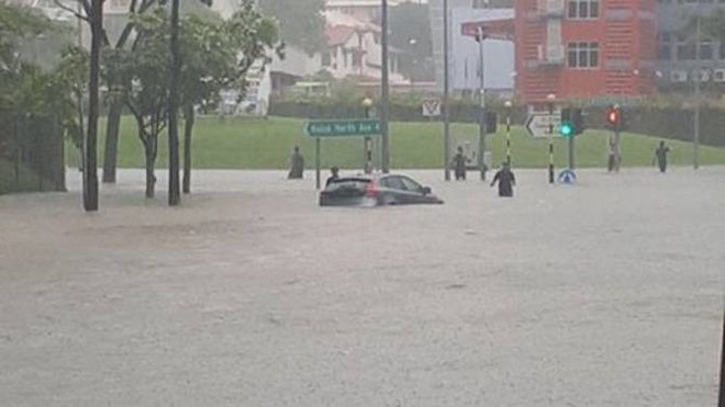 Châu Mỹ thì bão tuyết khủng khiếp, Úc đương đầu nắng nóng lịch sử còn Singapore cũng chịu cảnh lụt lội nghiêm trọng - Ảnh 8.