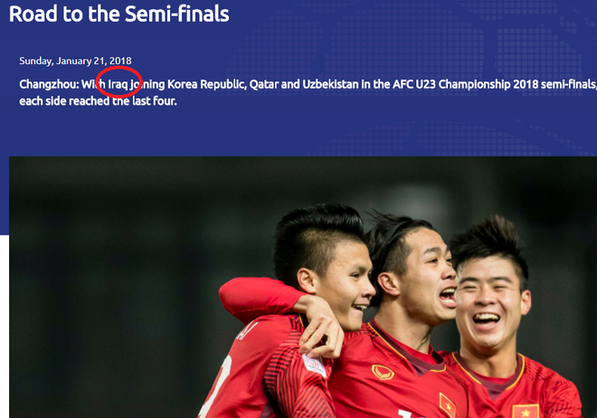 Chưa hết bất ngờ, AFC lại mắc sai sót về U23 Việt Nam - Ảnh 2.