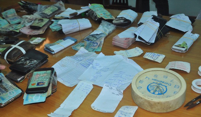 63 đối tượng bị bắt giữ tại trường g&agrave; Phước Trường - Ảnh 1.