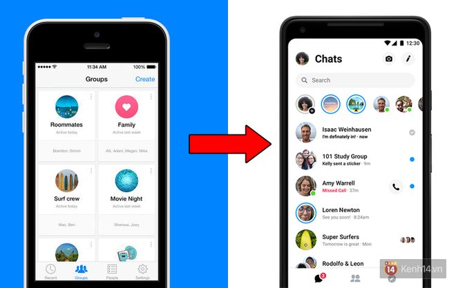 Messenger update mất mục Group khiến ai cũng điên đầu, may sao dân tình hiến kế khắc phục ngay lập tức - Ảnh 2.