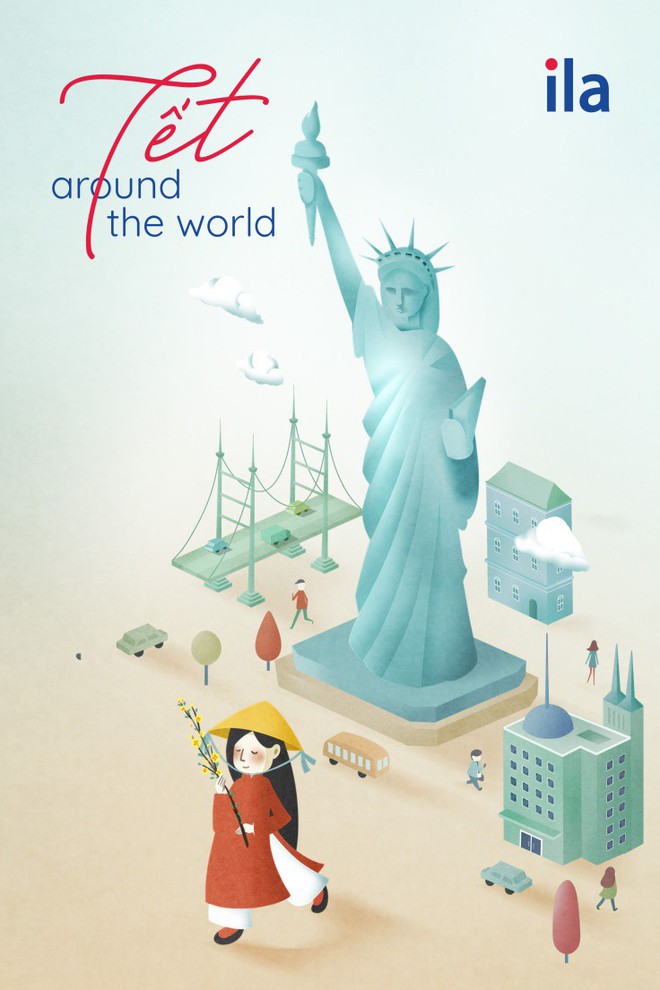 Tết Around The World - dự án nghệ thuật sáng tạo ngày tết của ILA - Ảnh 3.