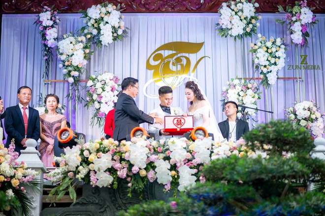 Cận cảnh đám cưới siêu sang ở Nam Định gây xôn xao - Ảnh 8.
