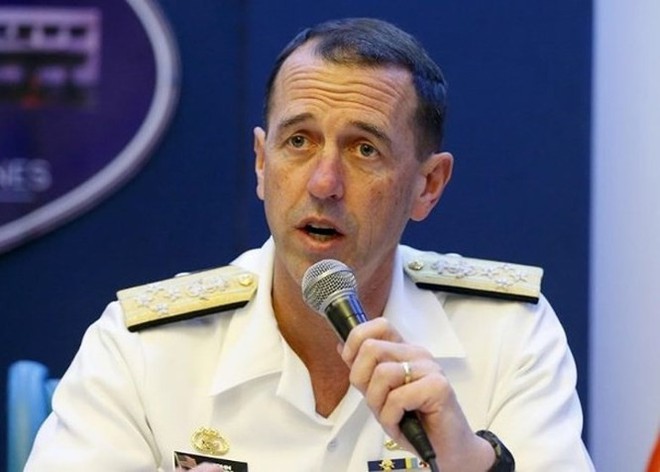 Bộ trưởng Hải quân Mỹ: Mỹ có thể đưa tàu sân bay tới eo biển Đài Loan! - Ảnh 1.