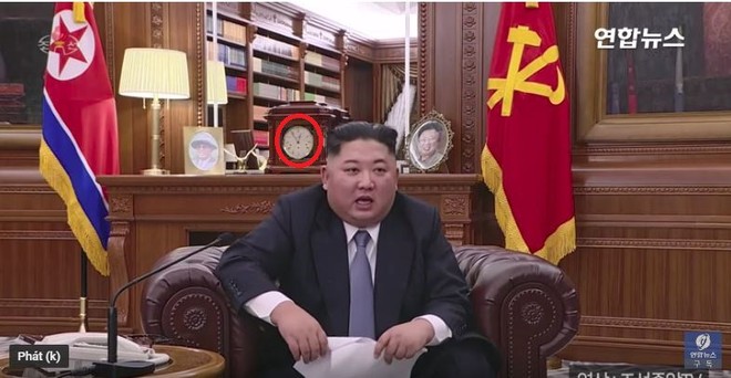 Phát hiện chi tiết thú vị trong thước phim thông điệp năm mới của ông Kim Jong-un - Ảnh 2.