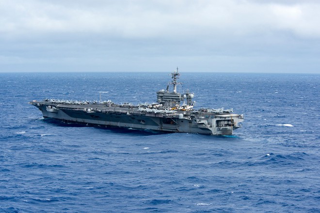 Sức mạnh bất khả xâm phạm của những tàu sân bay Mỹ điều tới Biển Đông trong năm 2018 - Ảnh 1.